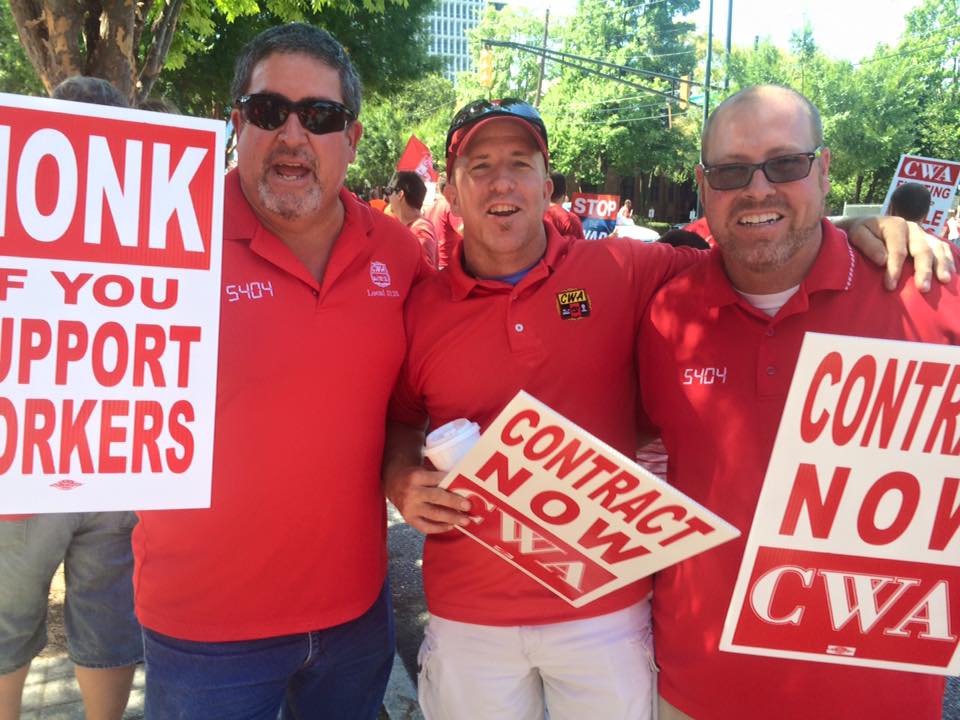  AT&T workers on strike