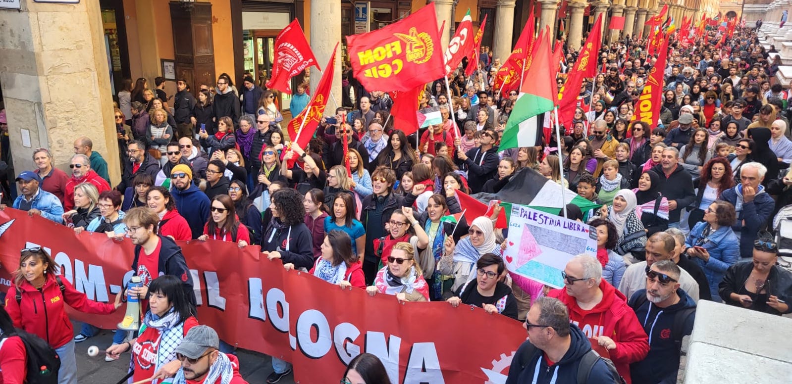 Millions of Italians Join General Strike for Gaza
