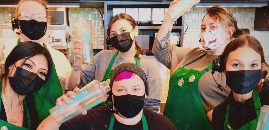 Los baristas de Ox inician una ola de estructura en Starbucks