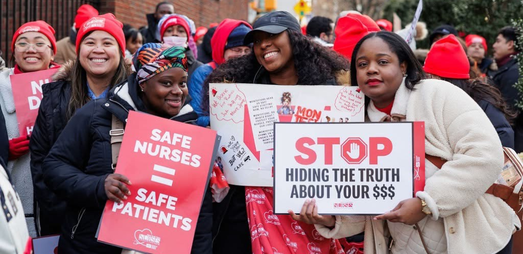 Fifteen Thousand New York City Nurses Strike