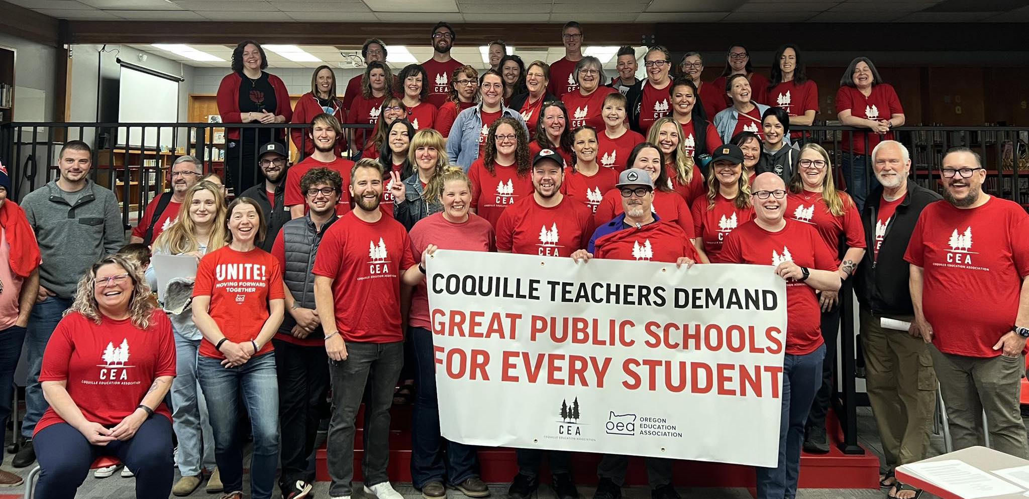 In Small-Town Oregon, Teacher Strike Threat and Community Support Stop Bad Proposal