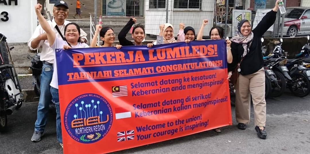 Malaysian Workers Protest Union-Busting at Apple Supplier