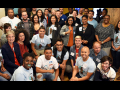 Group shot of LGBTQ Economic Justice summit of about 40 people