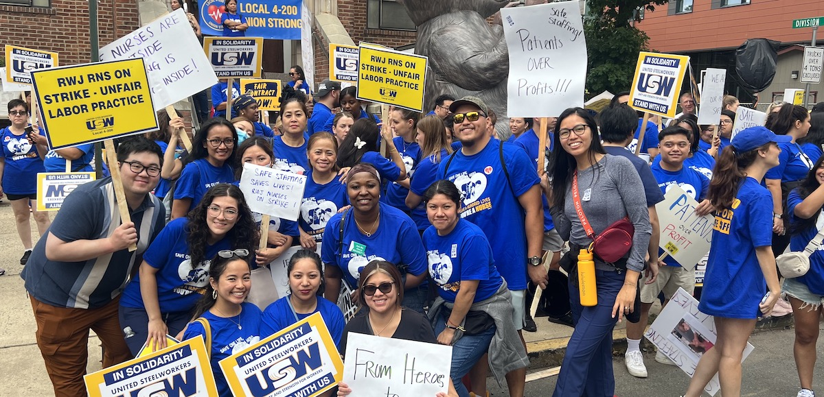 ‘Something Must Change’: New Jersey Nurses Strike For Safe Staffing ...