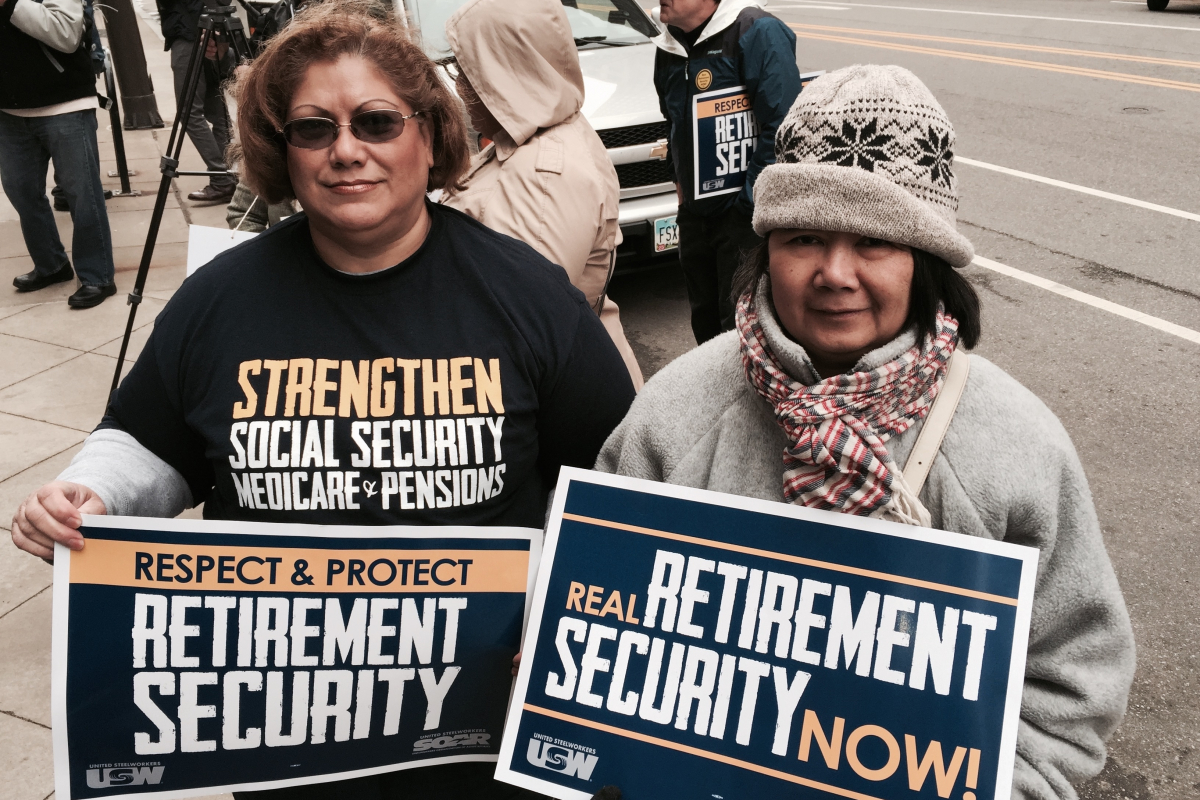 Emboldened after winning a big Congressional majority last year, Republicans are taking another swipe at Social Security. Hundreds of retirees recently rallied in Cleveland to raise the alarm.