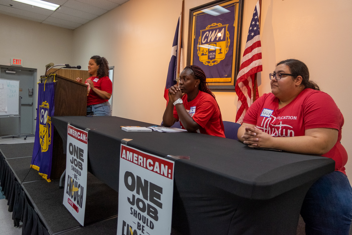 Panel at the 2019 Dallas Troublemakers School.