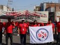 SINTTIA members and leadership at a May 1 rally