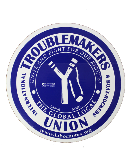 Large Troublemakers Union Stickers