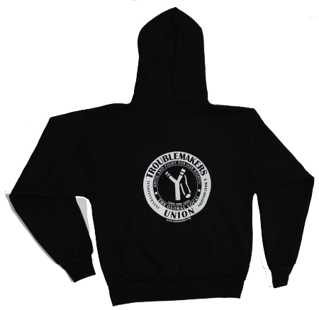 Black Troublemakers Union Hoodie | Labor Notes