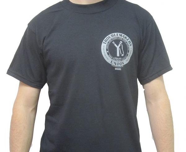Troublemakers Union T-shirt - Black Special Edition | Labor Notes